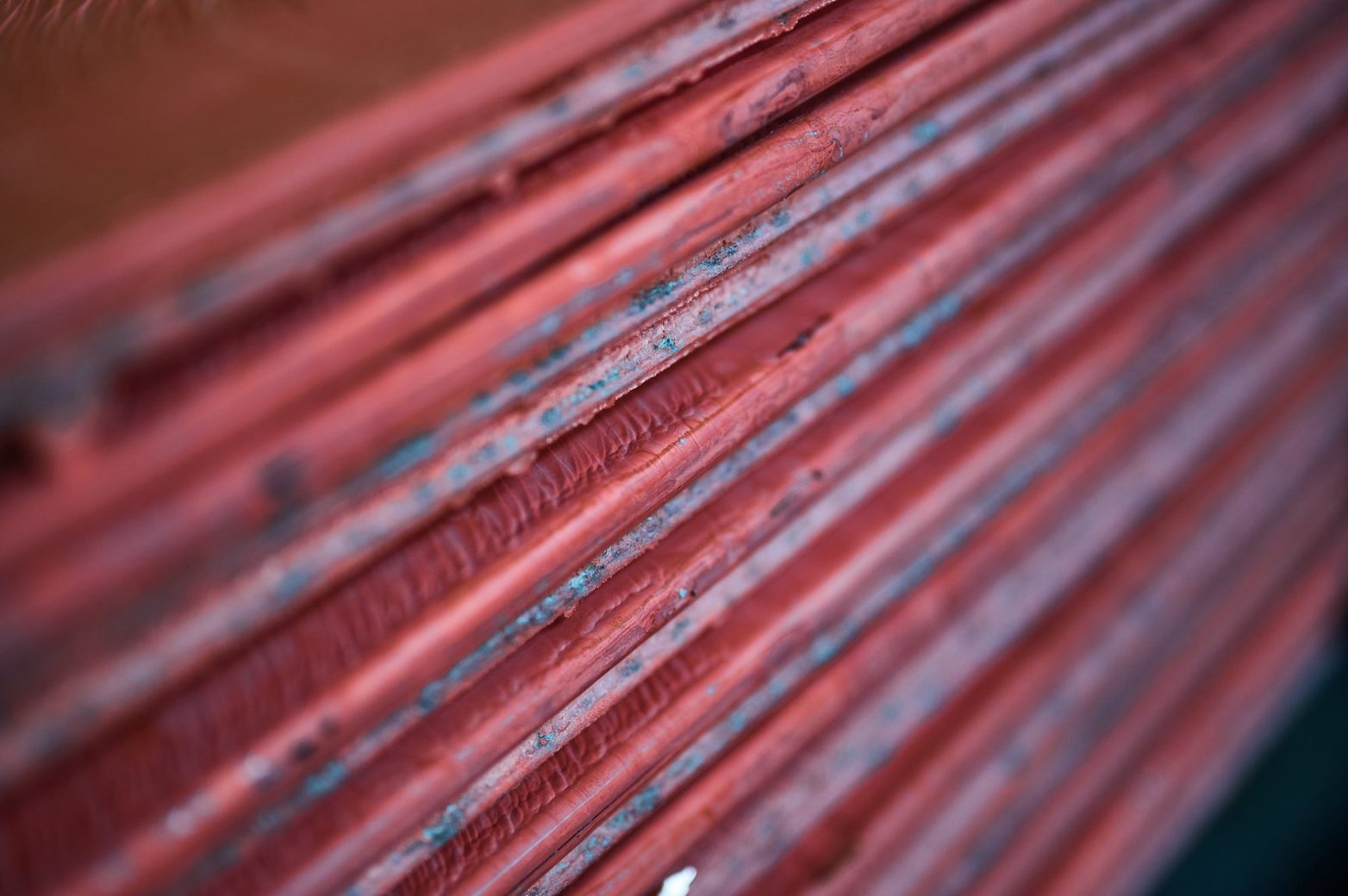 Copper cathodes and rods in industrial setting